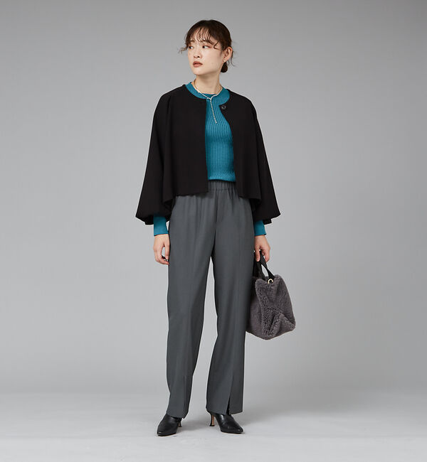 qualite「【WEB限定】2WAYストレッチセンターベンツパンツ」|その他|