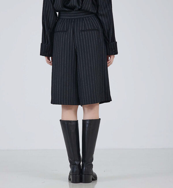 qualite「【セットアップ対応】ウールサキソニーラップショートパンツ」|その他|