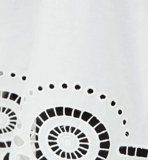 qualite「刺繍ボリュームブラウス」|シャツ・ブラウス|