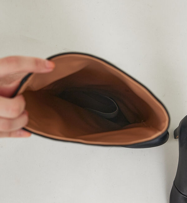 qualite「【REMME】ワイドミドルブーツ」|ショートブーツ|