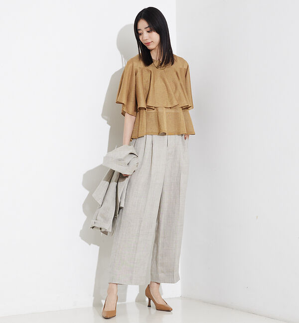 qualite「【セットアップ対応】ミックスカラーラミーパンツ」|その他|