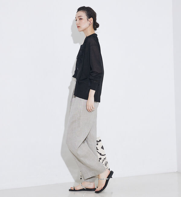 qualite「boussole&times;qualite　フラワーエンブロカーディガン」|カーディガン|