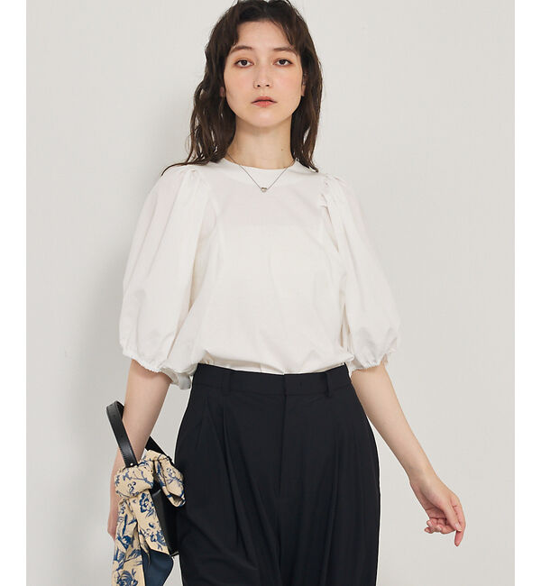 qualite「タフタスリーブプルオーバー」|Tシャツ・カットソー|