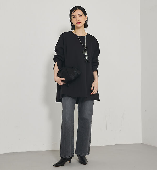 qualite「ステンレスロングレーンラリエット」|ネックレス|