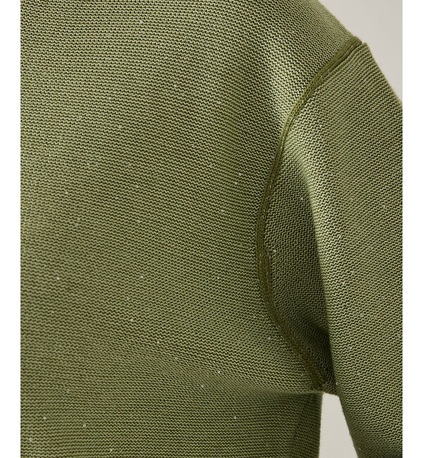 qualite「【スウェット気分で着られる】スパンコールニット」|ニット・セーター|