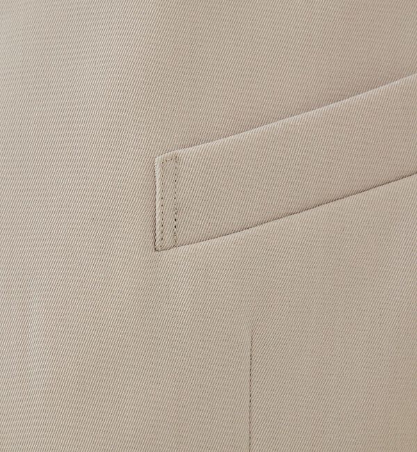 qualite「【UVカット/ストレッチ/セットアップ対応】ドライカルゼノーカラージャケット」|ノーカラージャケット|