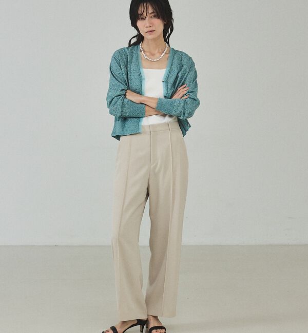 qualite「【セットアップ対応】ドライカルゼフルイドパンツ」|スラックス|