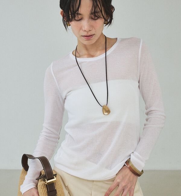 qualite「レザーワントップネックレス」|ネックレス|