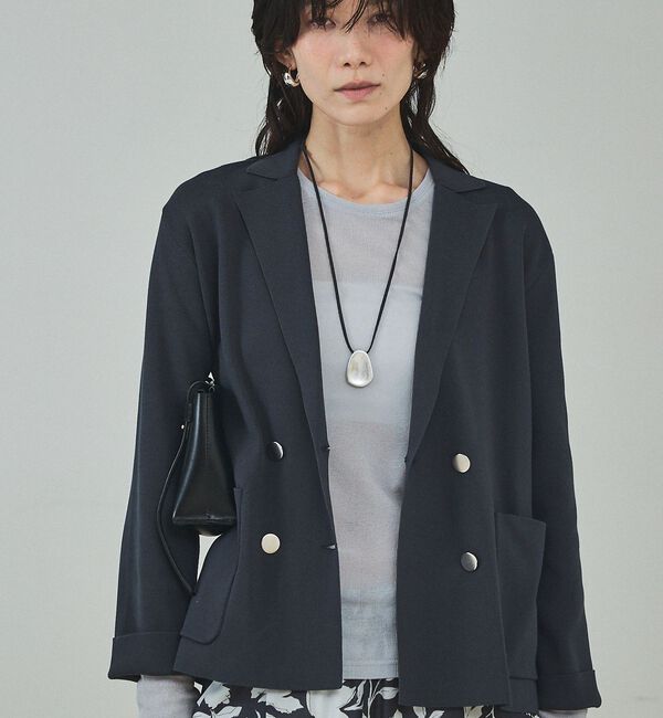 qualite「レザーワントップネックレス」|ネックレス|