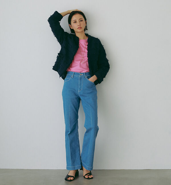 AU BANNISTER「鳳山えり&times;Au BANNISTER　コラボアシンメトリーサンダル」|サンダル|