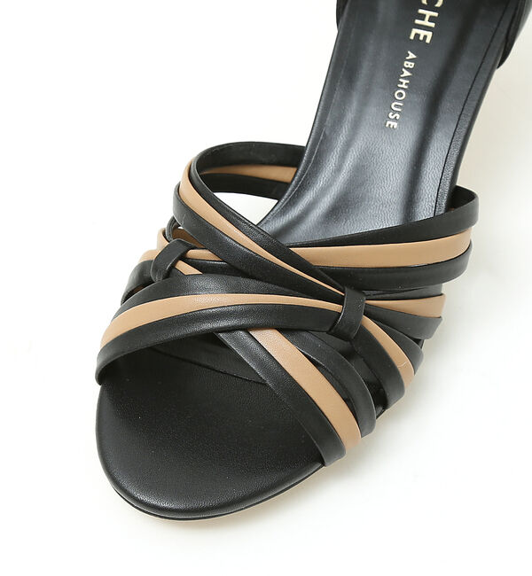 AU BANNISTER「マルチカラーストラップサンダル」|サンダル|