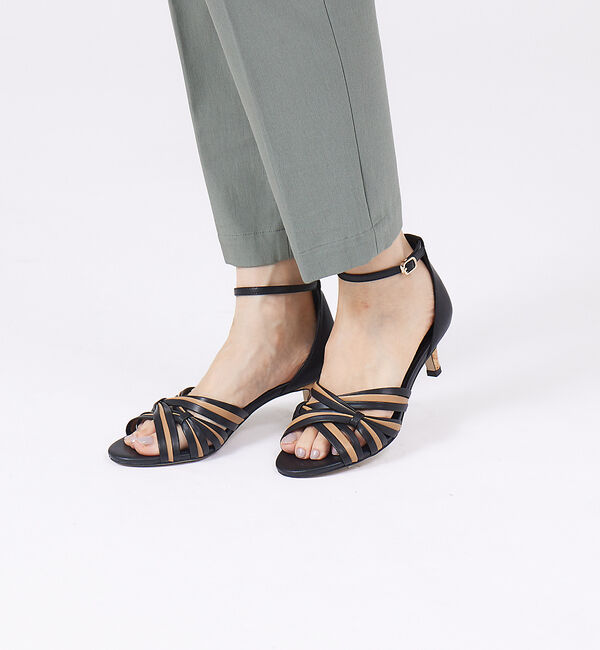 AU BANNISTER「マルチカラーストラップサンダル」|サンダル|