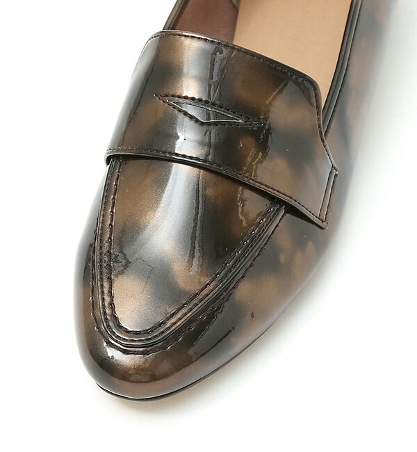 AU BANNISTER「【晴雨兼用】生活防水ローファー」|レインシューズ|