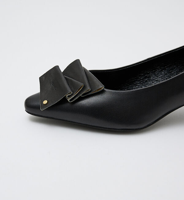 AU BANNISTER「ドレープパンプス」|パンプス|