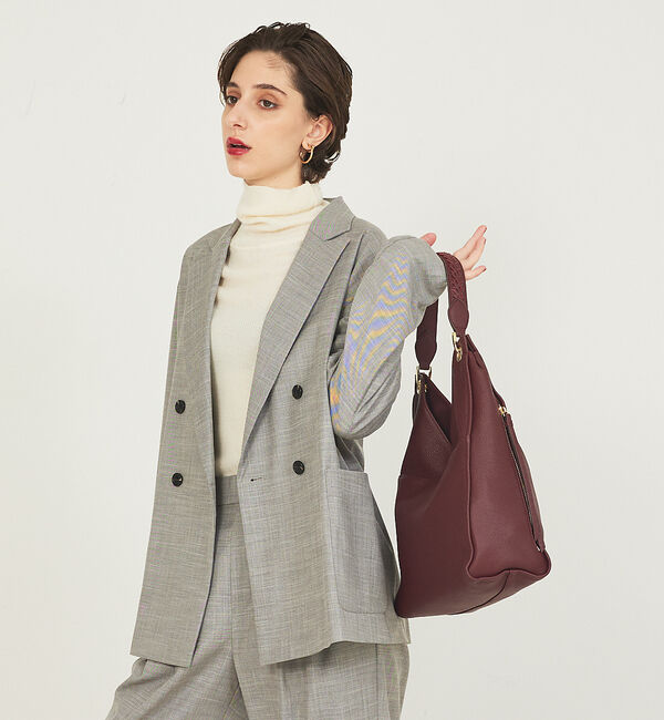 LOWELL things「Valley/かがりレザーワンショルダー」|ショルダー・メッセンジャー|