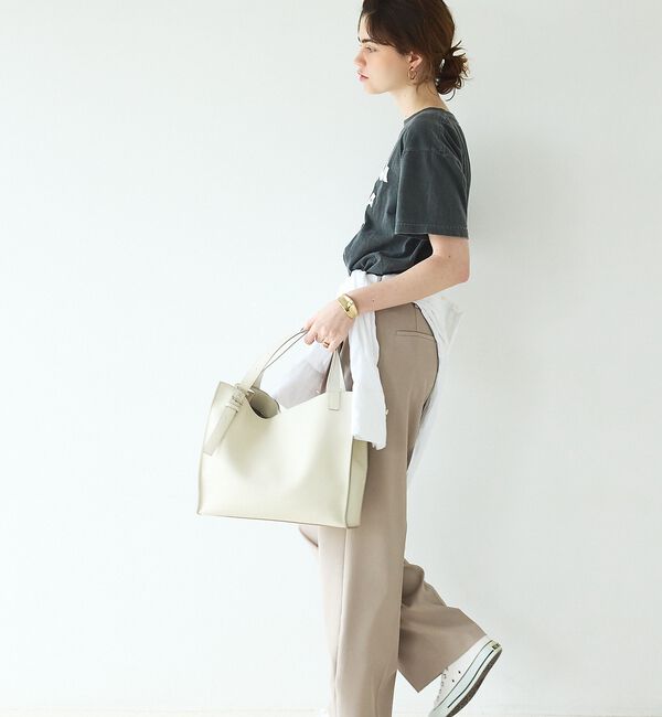 LOWELL things「【新色追加】Peak/メタルモチーフオープントート」|トートバッグ|