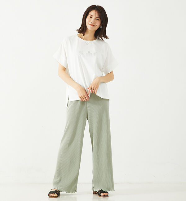 abahouse mavie「ワイドロゴT」|Tシャツ・カットソー|