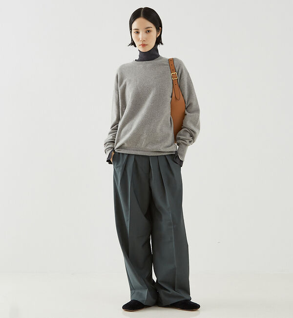 The Store by C' 「【COCUCA】ウールクルーニットプルオーバー」|ニット・セーター|