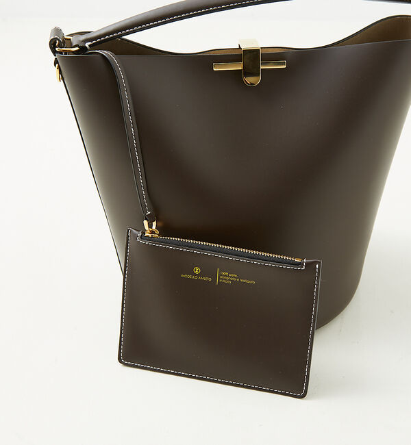 The Store by C' 「【ZANCHETTI】【別注】AMLETO BUCKET／アムレットバケットバッ」|ハンドバッグ|