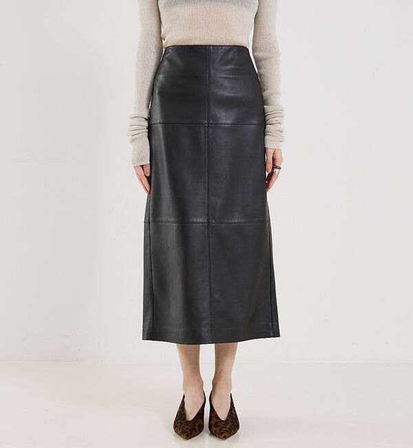 The Store by C' 「【COCUCA】ラムレザースカート」|スカート|