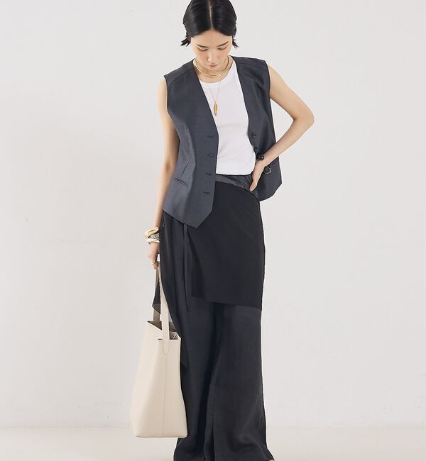 The Store by C' 「【COCUCA】ノースリーブベスト」|ダウンベスト・ベスト|