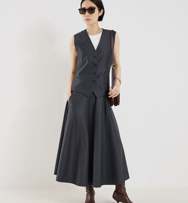 The Store by C' 「【COCUCA】ノースリーブベスト」|ダウンベスト・ベスト|