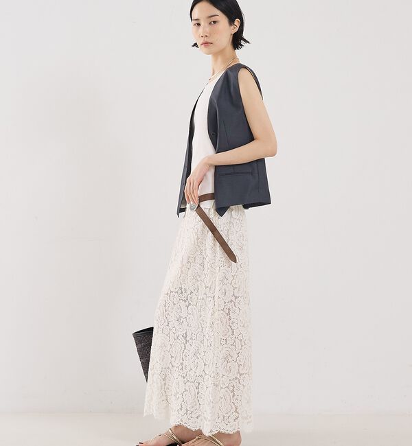 The Store by C' 「【COCUCA】ノースリーブベスト」|ダウンベスト・ベスト|