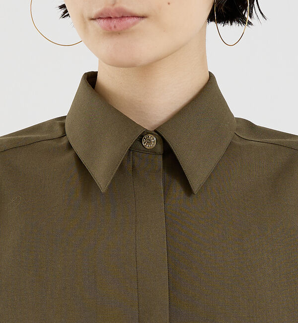 The Store by C' 「【COCUCA】比翼ベーシックシャツ」|シャツ・ブラウス|