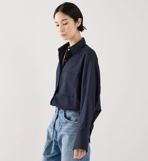 The Store by C' 「【COCUCA】オーバーシャツジャケット」|シャツ・ブラウス|