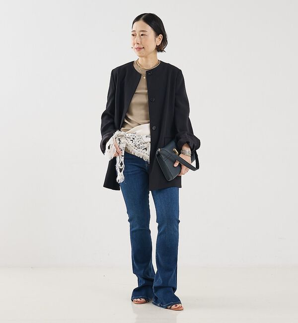 The Store by C' 「【COCUCA】クルージャケット」|ノーカラージャケット|