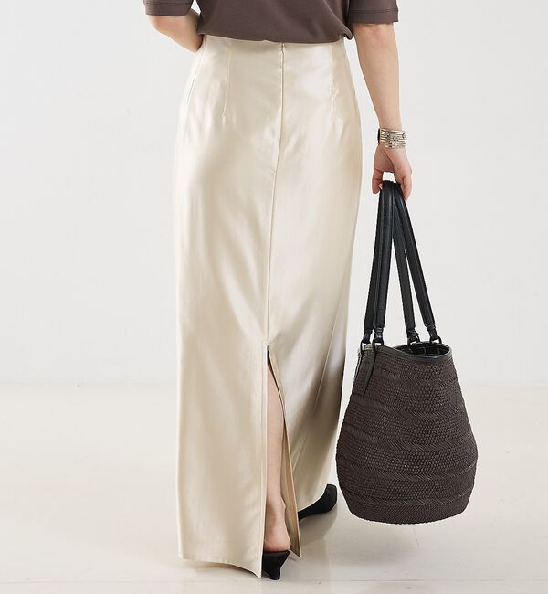 The Store by C' 「【COCUCA】シルクサテンスカート」|スカート|