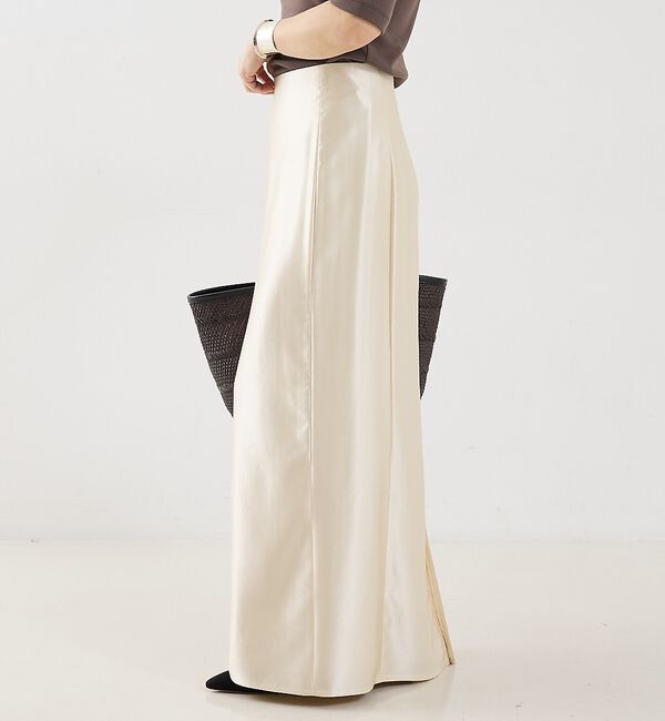 The Store by C' 「【COCUCA】シルクサテンスカート」|スカート|