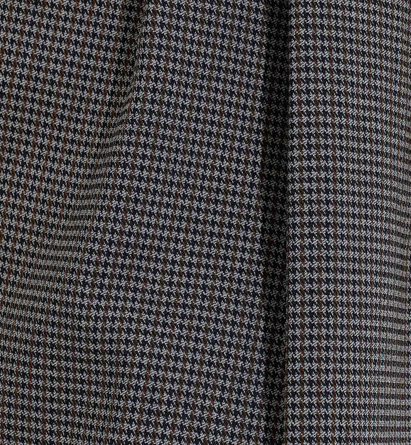 NOMINE「【セットアップ着用可】チェック タック ワイドパンツ」|スラックス|