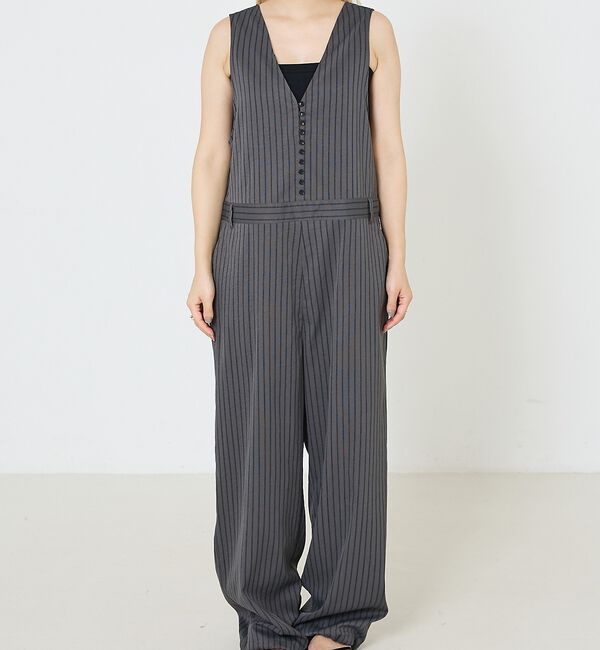 NOMINE「フロントボタンオールインワン【予約】」|オールインワン|