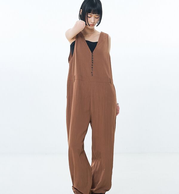 NOMINE「フロントボタンオールインワン【予約】」|オールインワン|