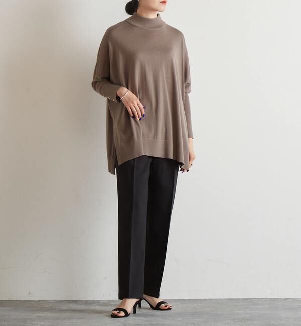 Liesse「ツイルストレッチストレートパンツ（セットアップ対応可）」|その他|