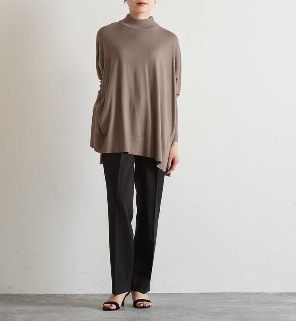 Liesse「ツイルストレッチストレートパンツ（セットアップ対応可）」|その他|