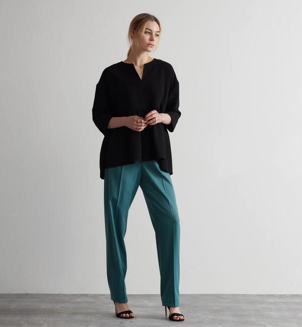 Liesse「ツイルストレッチストレートパンツ（セットアップ対応可）」|その他|