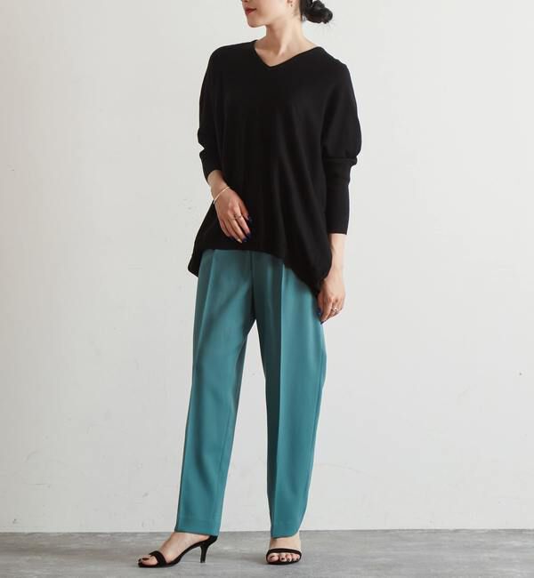 Liesse「ツイルストレッチストレートパンツ（セットアップ対応可）」|その他|