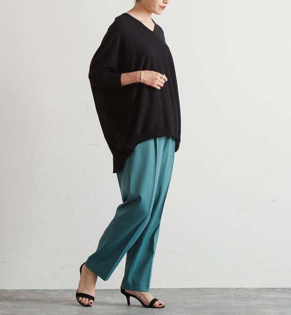 Liesse「ツイルストレッチストレートパンツ（セットアップ対応可）」|その他|