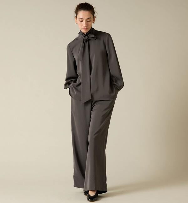 Liesse「ボウタイブラウス（セットアップ対応）」|シャツ・ブラウス|