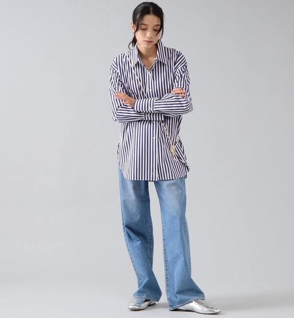 Liesse「ストライプシャツ」|シャツ・ブラウス|