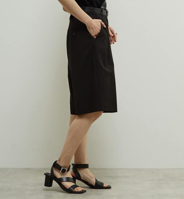 Soffitto「多機能ストレッチ素材麻混ショート丈パンツ」|その他|