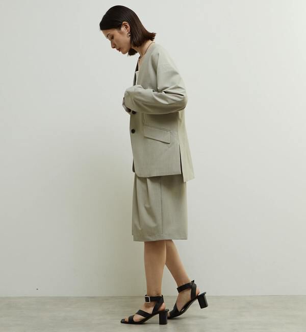 Soffitto「多機能ストレッチ素材麻混ショート丈パンツ」|その他|