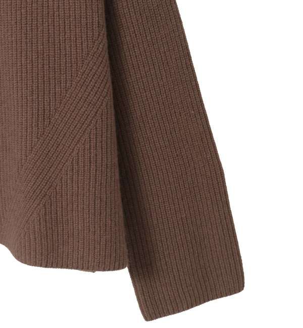 A_「【A_/エース】ウールジッププルオーバー」|ニット・セーター|