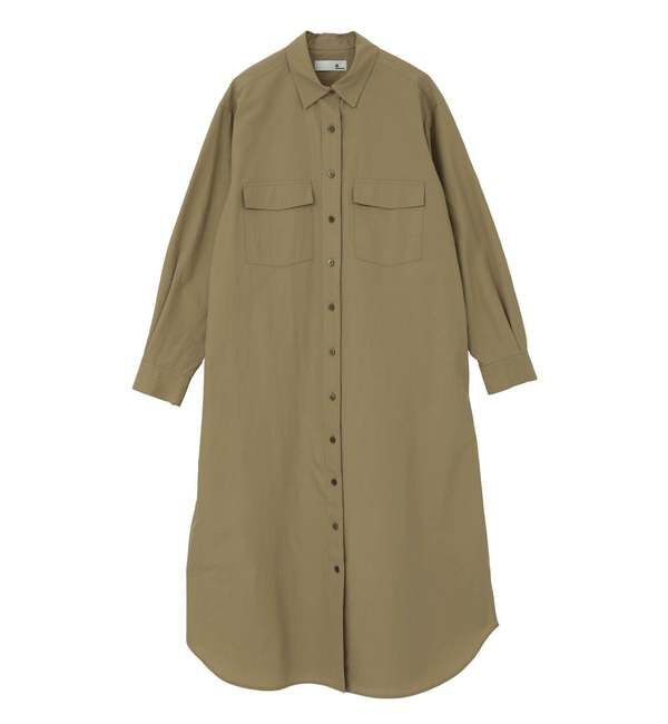 SOFFITTO「【A_/エース】こなれ感ロングシャツワンピース」|ワンピース|