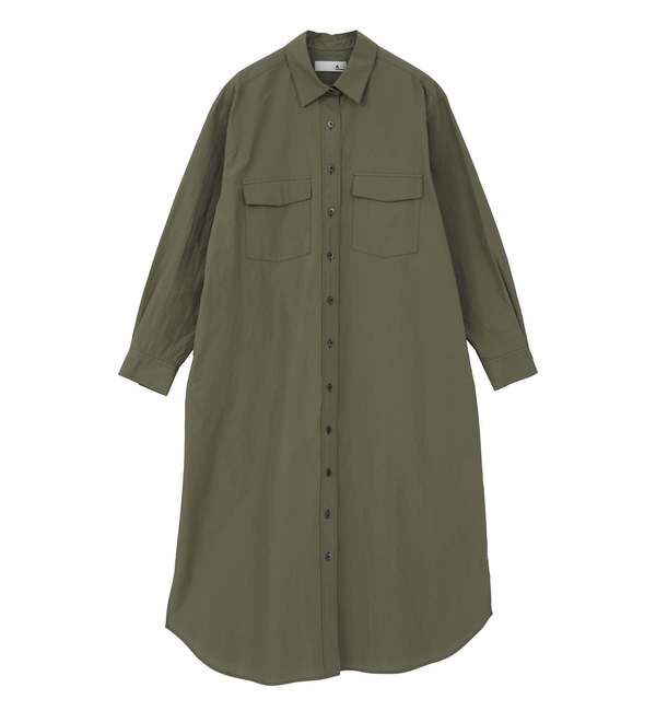 SOFFITTO「【A_/エース】こなれ感ロングシャツワンピース」|ワンピース|