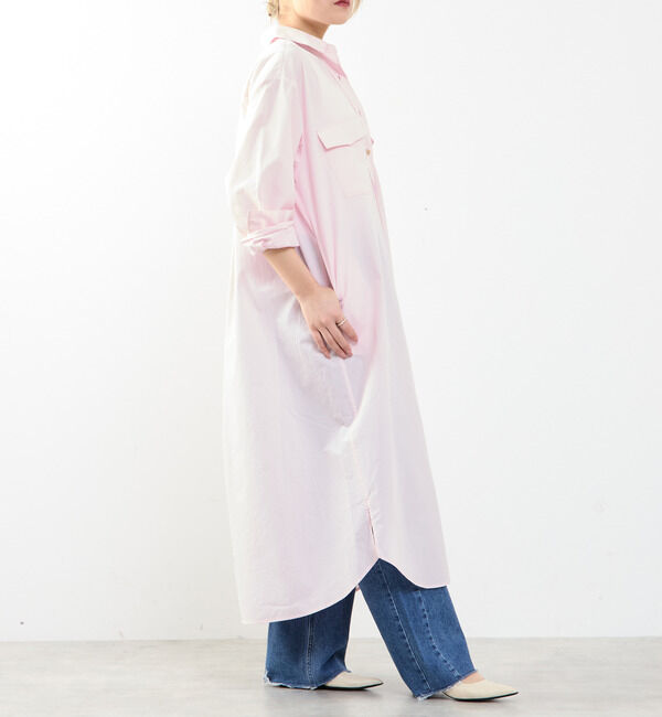SOFFITTO「【A_/エース】こなれ感ロングシャツワンピース」|ワンピース|