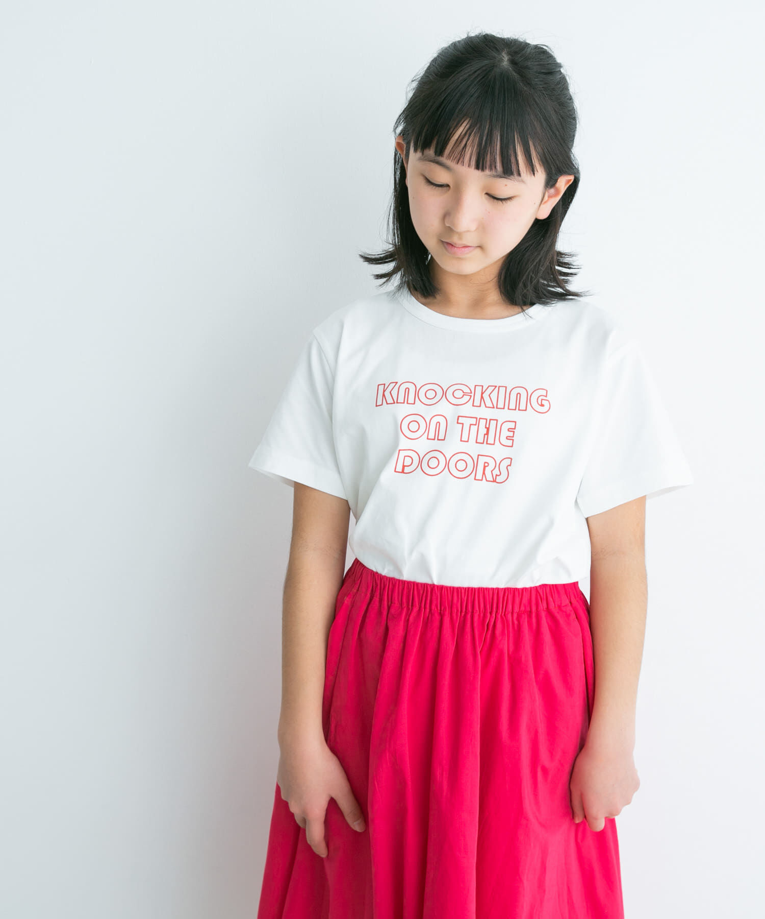 URBAN RESEARCH DOORS「インドオーガニックロゴTシャツ(KIDS)」|その他|