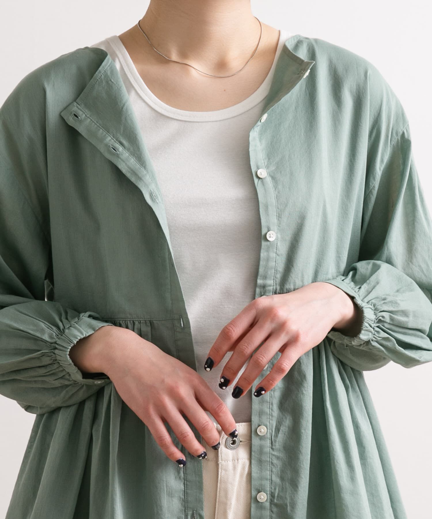 URBAN RESEARCH DOORS「リップルベーシックタンクトップ」|タンクトップ|